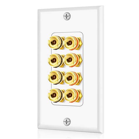 speaker outlet wall plate